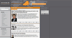 Desktop Screenshot of newsropa.de