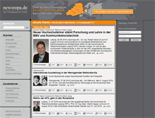 Tablet Screenshot of newsropa.de